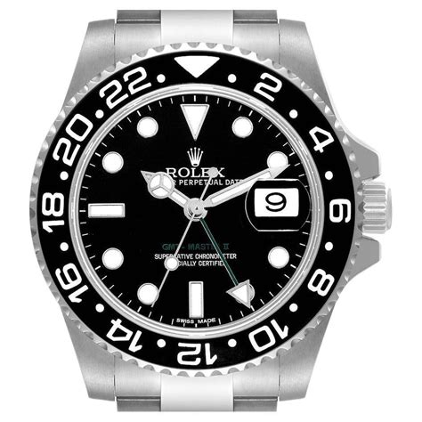 rolex gmt master 2 quadrante nero|Altro.